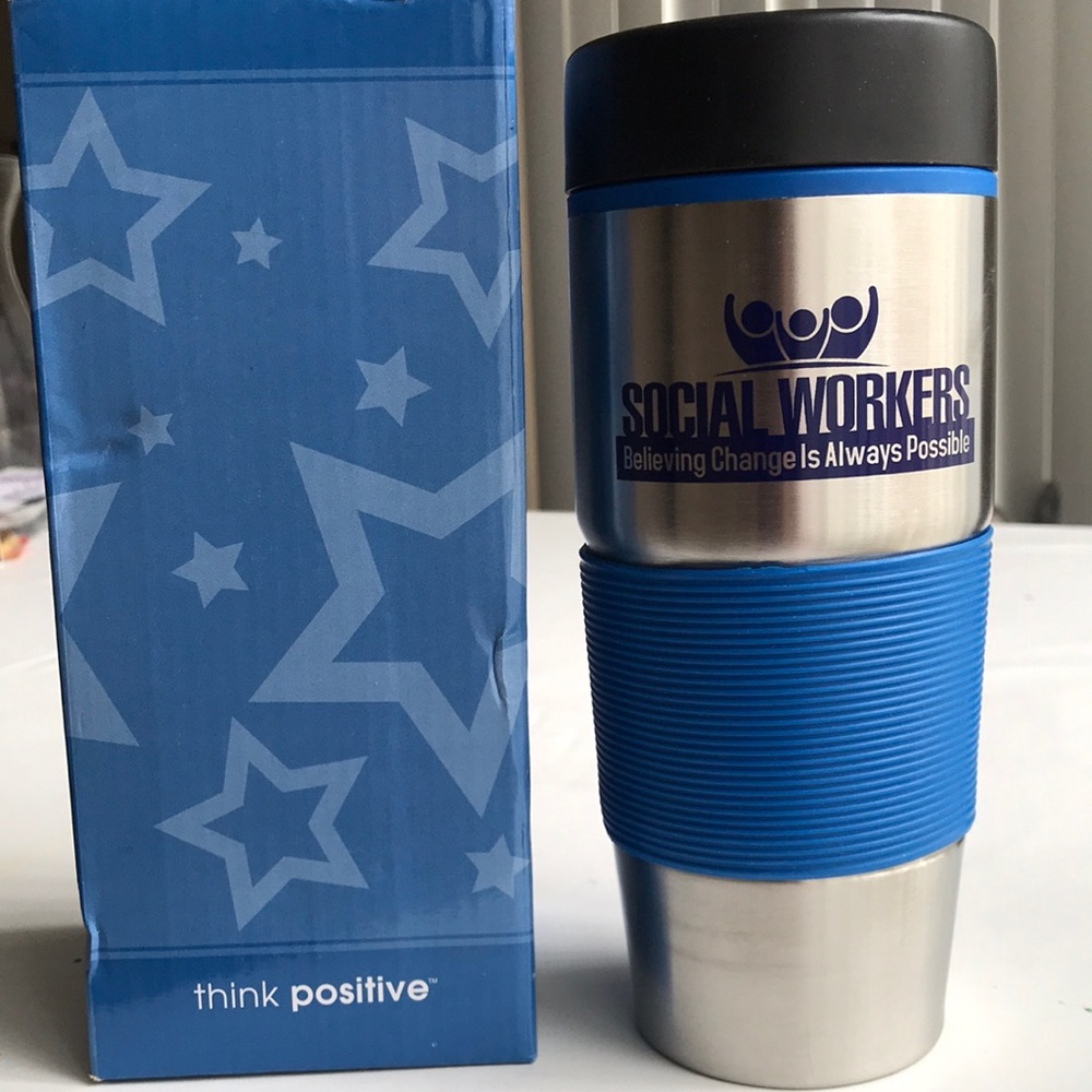 Social Worker Stainless Steel tumbler thermos thank you gift